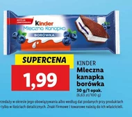 Kanapka mleczna Kinder