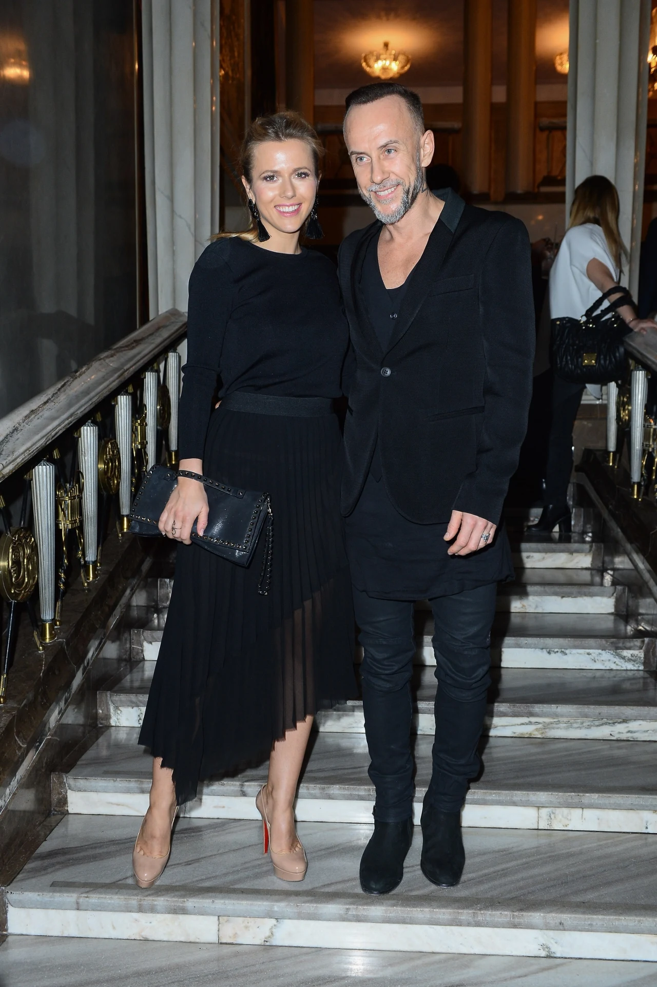 Nergal z partnerką w 2016 roku Nergal z partnerką w 2016 roku