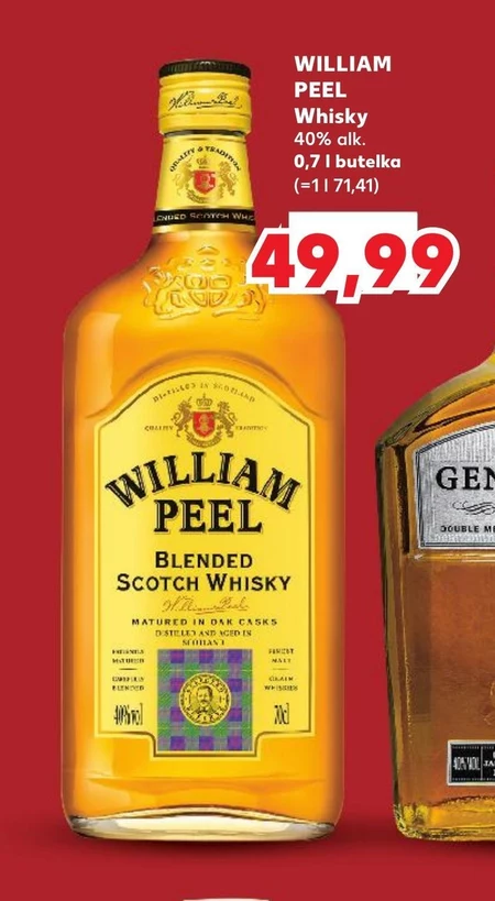 Whisky William Peel