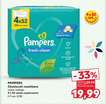 Chusteczki nawilżane Pampers