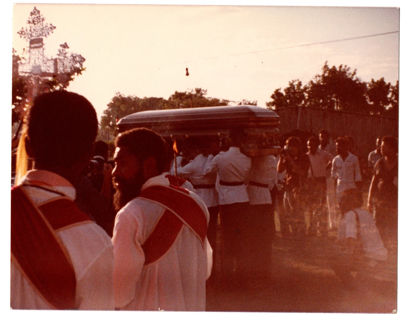 Pogrzeb Boba Marleya na Jamajce miał charakter państwowy - Kingston, 21 maja 1981 r.