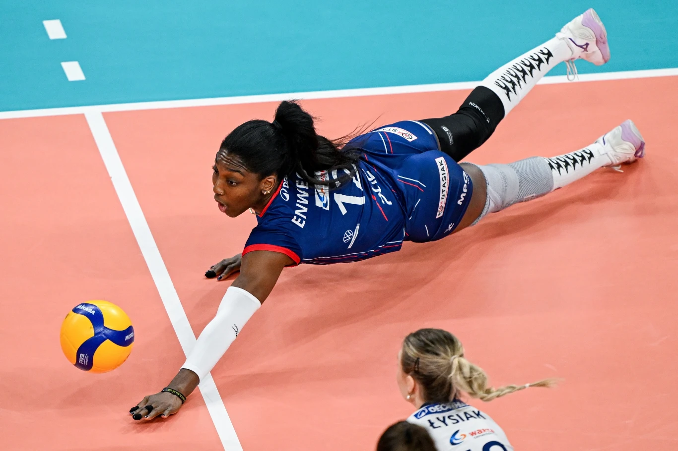 Terry Enweonwu, atakująca PGE Grot Budowlanych Łódź