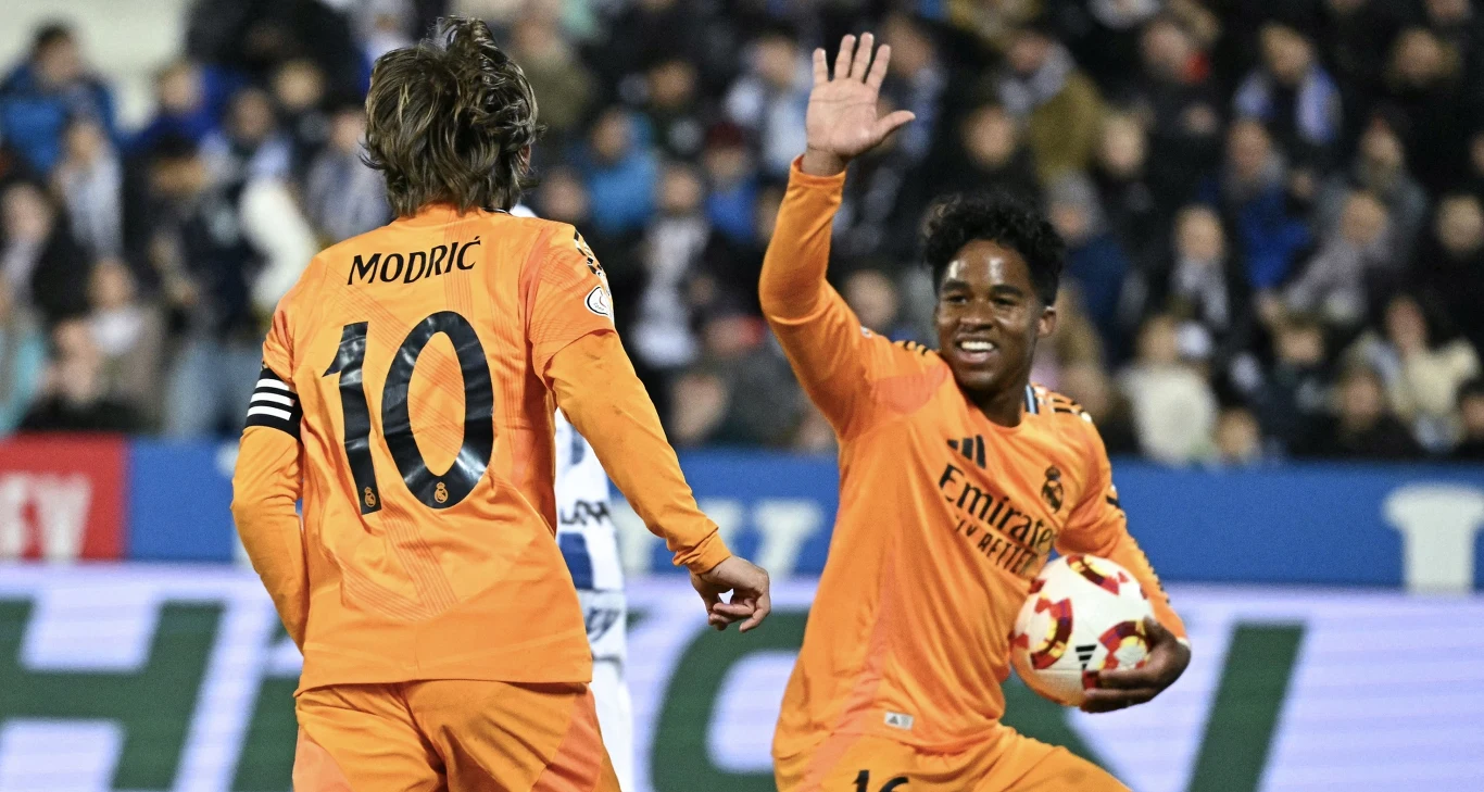 Dwa piłkarskie pokolenia na liście strzelców - weteran Luka Modrić (lat 39) i 18-letni Endrick