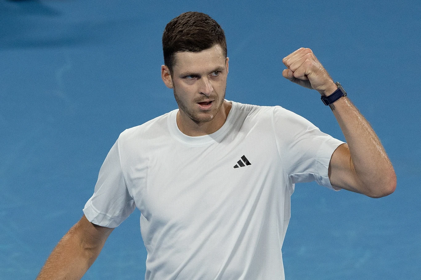 Hubert Hurkacz rywalizował o awans do ćwierćfinału ATP 500 w Rotterdamie Hubert Hurkacz rywalizował o awans do ćwierćfinału ATP 500 w Rotterdamie