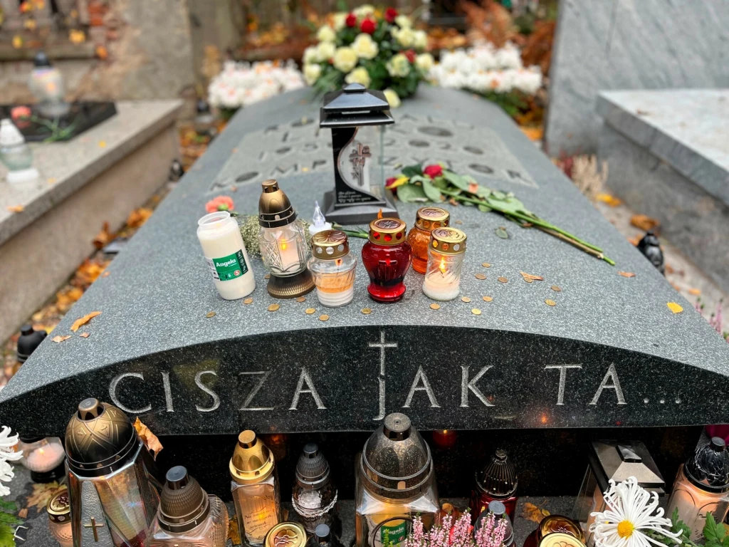 Grób Romualda Lipki 02.11.2023r.