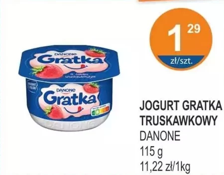 Gratka Deser o smaku truskawkowym 115 g