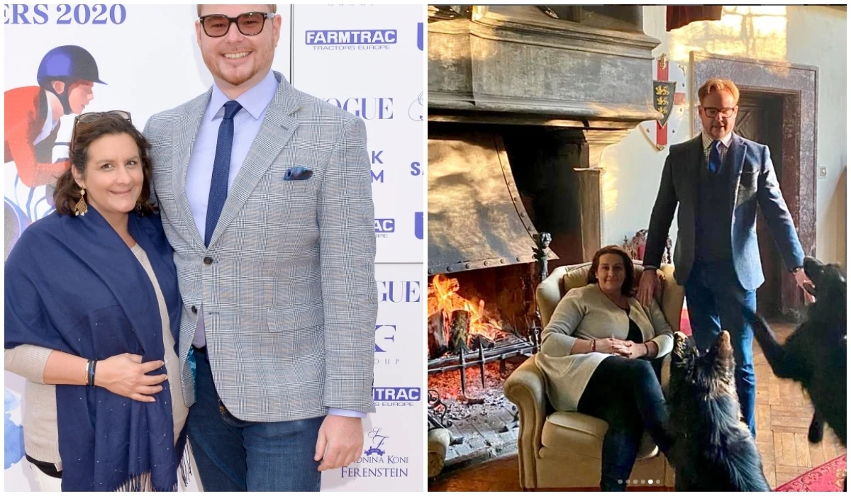 Książę Jan Lubomirski i hrabianka Helena Mańkowska, fot. https://www.instagram.com/princeslubomirskifoundation/ Książę Jan Lubomirski i hrabianka Helena Mańkowska, fot. https://www.instagram.com/princeslubomirskifoundation/