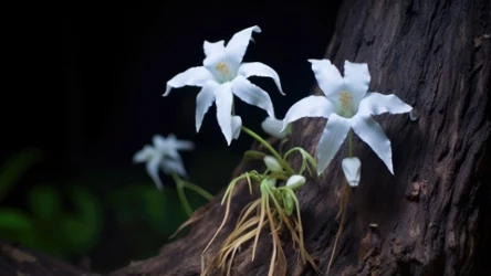 Upiorna orchidea nie ma liści i całe życie spędza pod ziemią