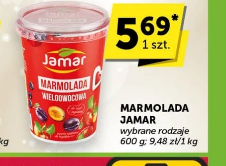 Jamar Marmolada wieloowocowa 600 g