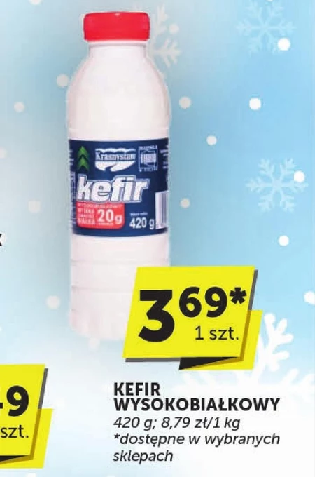Krasnystaw Kefir wysokobiałkowy 420 g