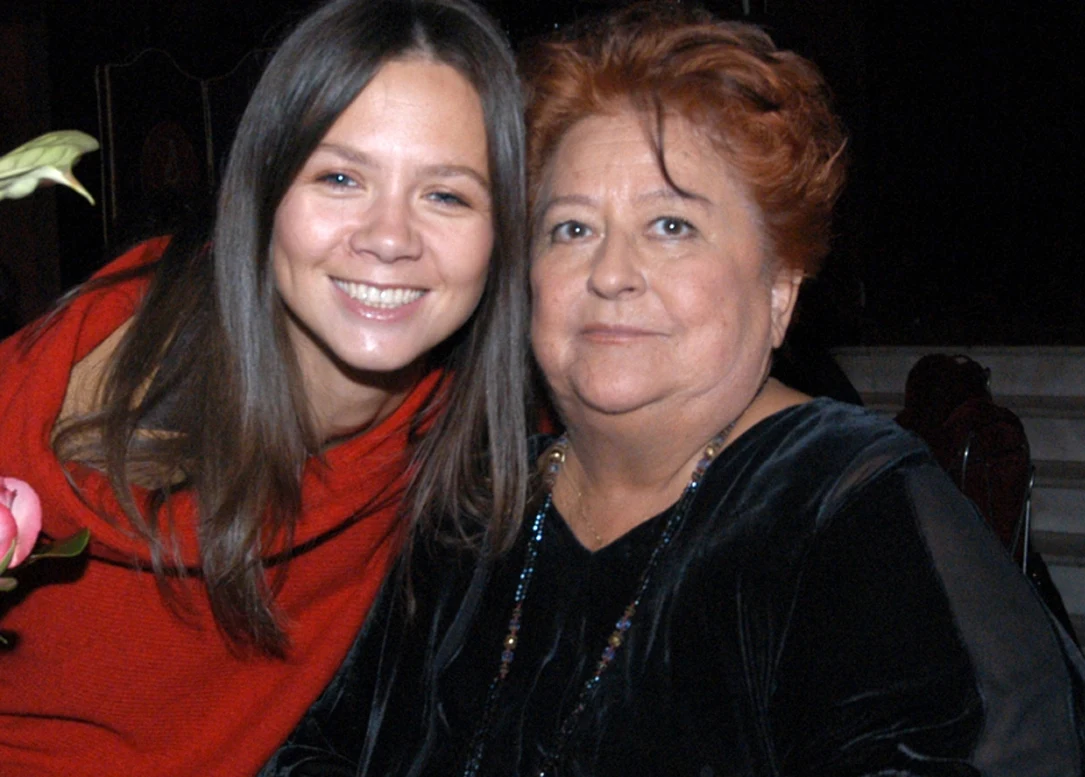 Danuta Rinn była matką chrzestną Kingi Rusin