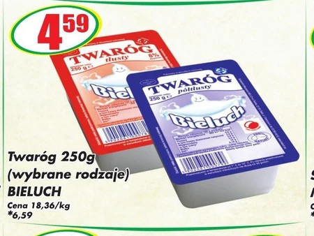 Bieluch Twaróg półtłusty 250 g