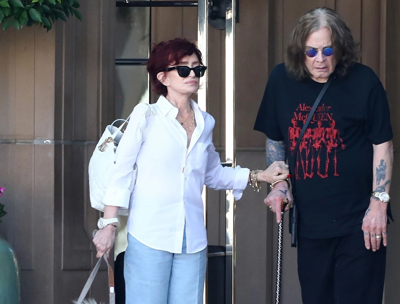 Sharon Osbourne i Ozzy Osbourne w Beverly Hills - 7 września 2023 r. Sharon Osbourne i Ozzy Osbourne w Beverly Hills - 7 września 2023 r.