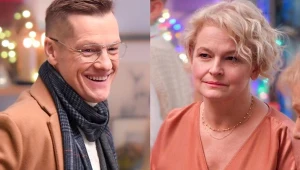 Marcin Mroczek i Dominika Ostałowska w "M jak miłość"