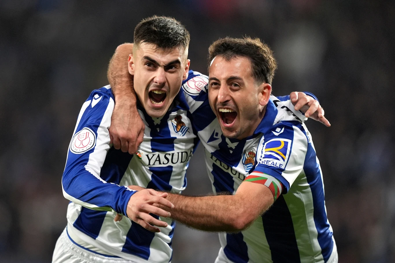 Ander Barrenetxea i Mikel Oyarzabal