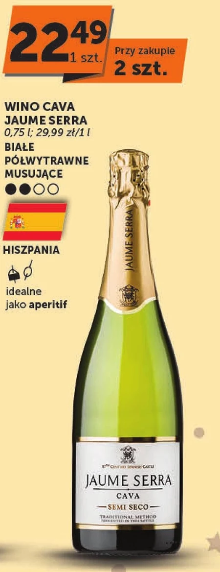 Wino CAVA JAUME SERRA