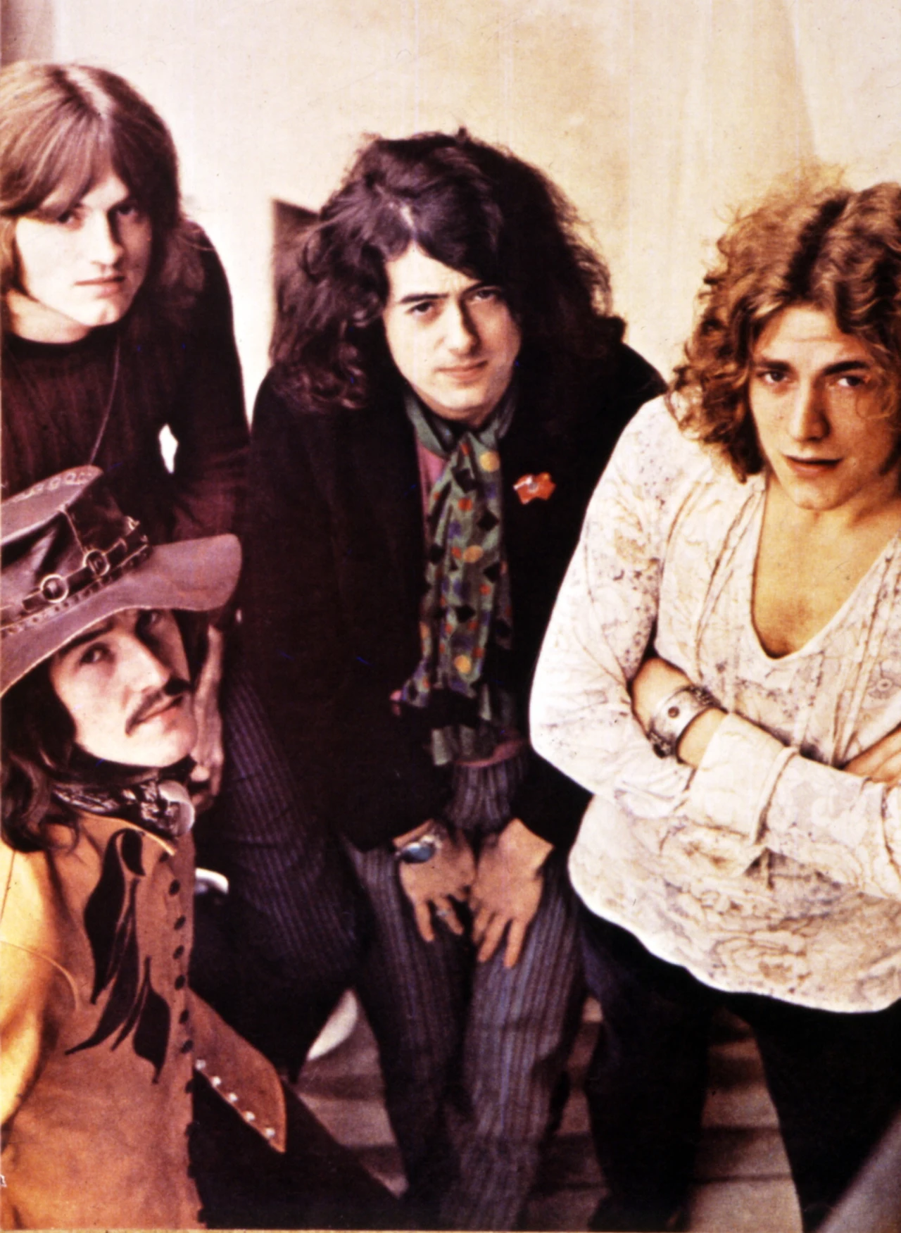 Led Zeppelin w 1969 roku: John Paul Jones, John Bonham, Jimmy Page i Robert Plant