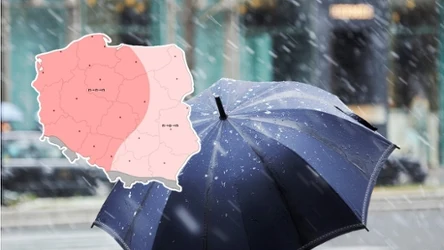 Choć pogodą w Polsce będzie rządzić wyż Elvira, to lokalnie trzeba będzie się liczyć ze słaby mi opadami deszczu i deszczu ze śniegiem. Będzie też chłodno