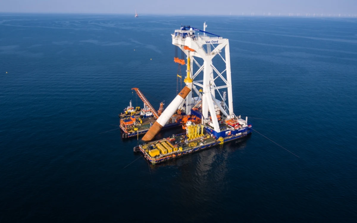 Baltic Power. Ruszyły prace z budową farmy wiatrowej na Bałtyku. Baltic Power. Ruszyły prace z budową farmy wiatrowej na Bałtyku.