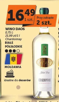 Wino półsłodkie Daos