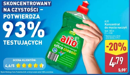 Koncentrat do naczyń Alio