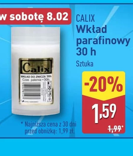 Wkład parafinowy Calix