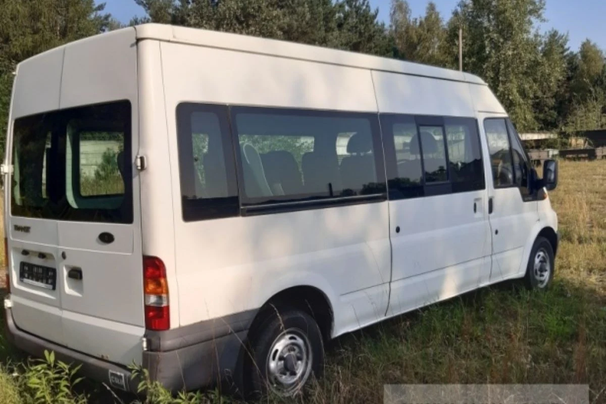 Ford Transit został wyceniony na 13 tys. zł.