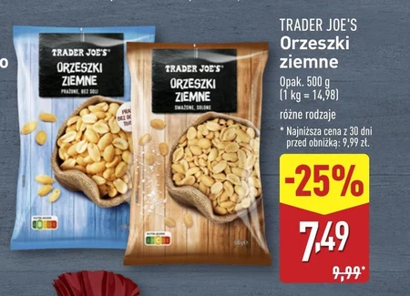 Orzeszki ziemne Trader Joe's