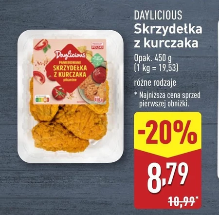 Skrzydełka z kurczaka Daylicoius