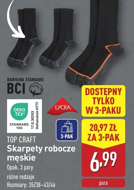 Skarpety męskie Top Craft