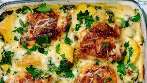 Pomysł na sycący obiad dla całej rodziny. Zapiekanka, którą przygotujesz w moment