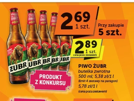 Piwo Żubr