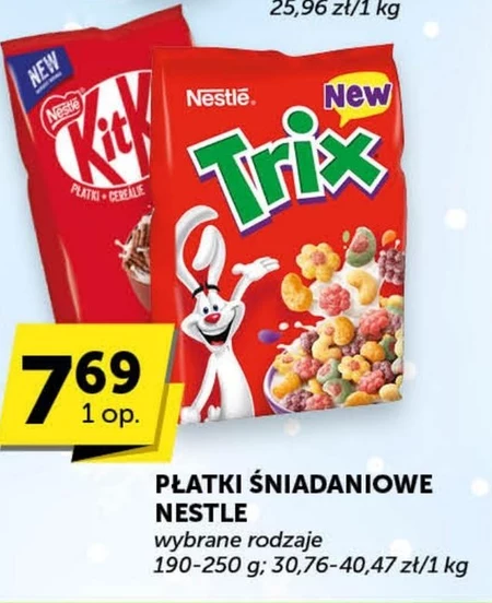 Сухі сніданки Nestle