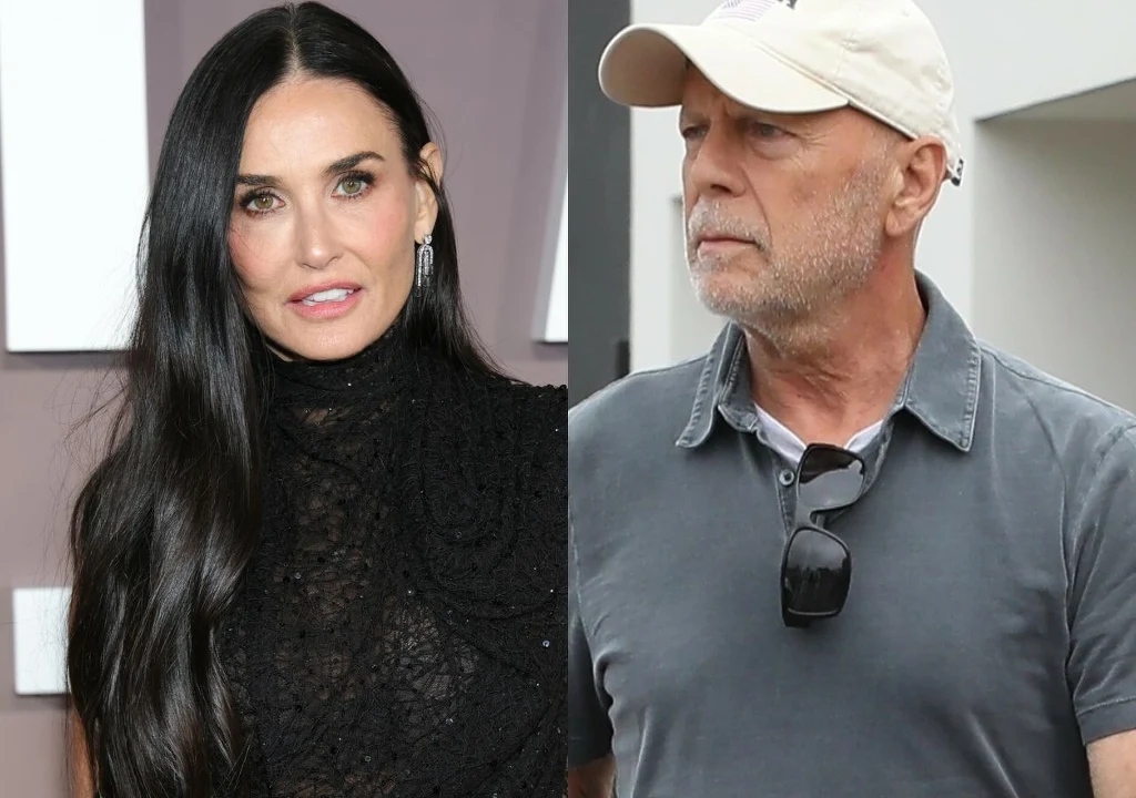 Demi Moore i Bruce Willis