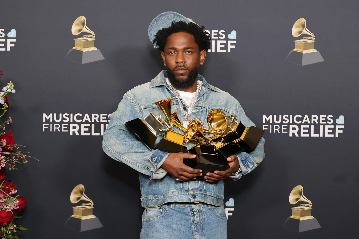 Kendrick Lamar tylko w tym roku zdobył 5 nagród Grammy