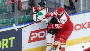 Mecz w hokeju na lodzie Polska - Węgry