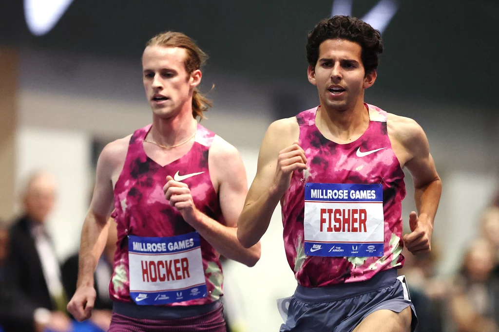 Cole Hocker i Grant Fisher Cole Hocker i Grant Fisher