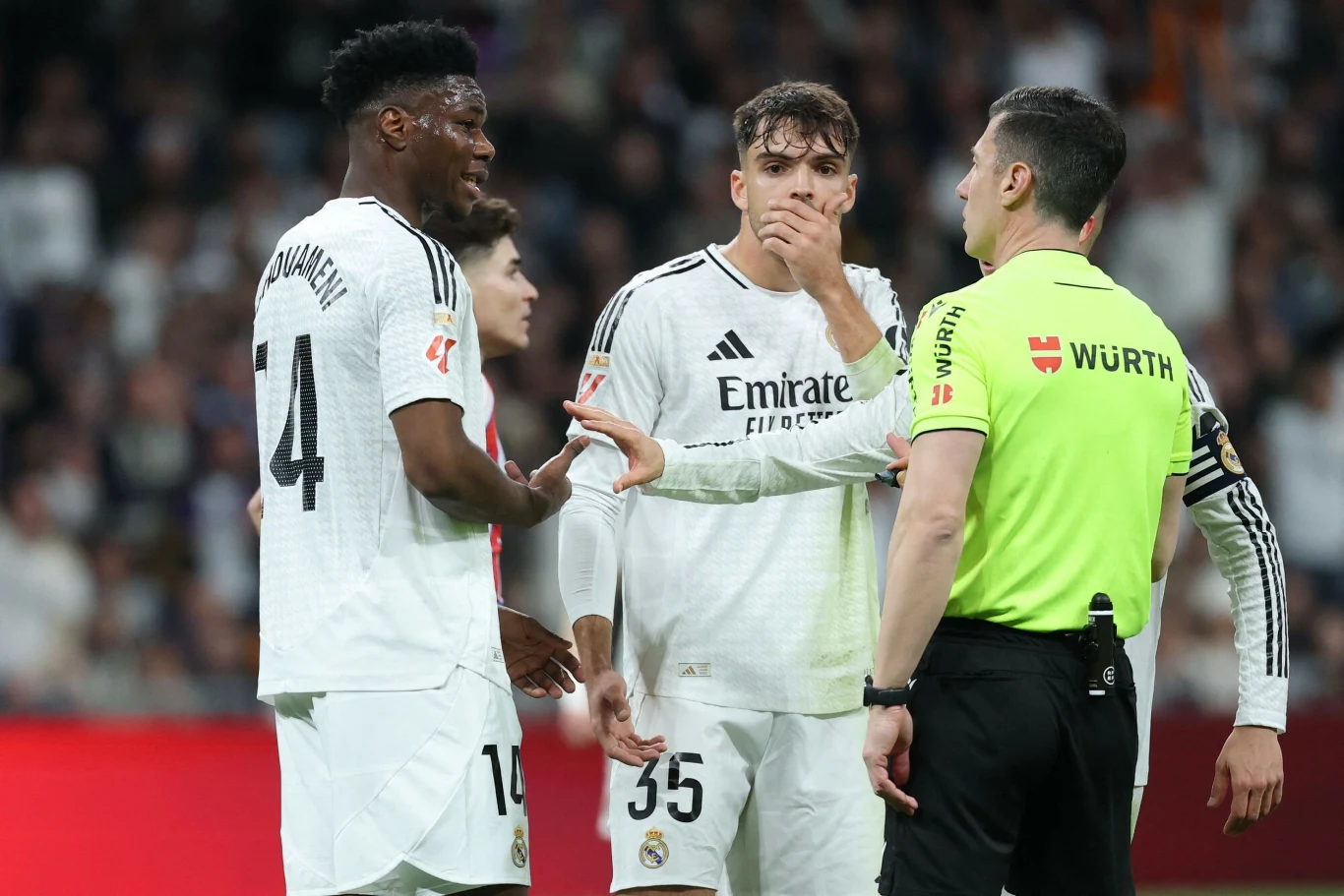 Aurelien Tchouameni, Raul Asencio i Soto Grado