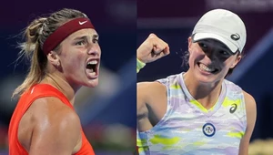 Iga Świątek i Aryna Sabalenka rywalizowały ze sobą w Dosze w ćwierćfinale w 2022 roku