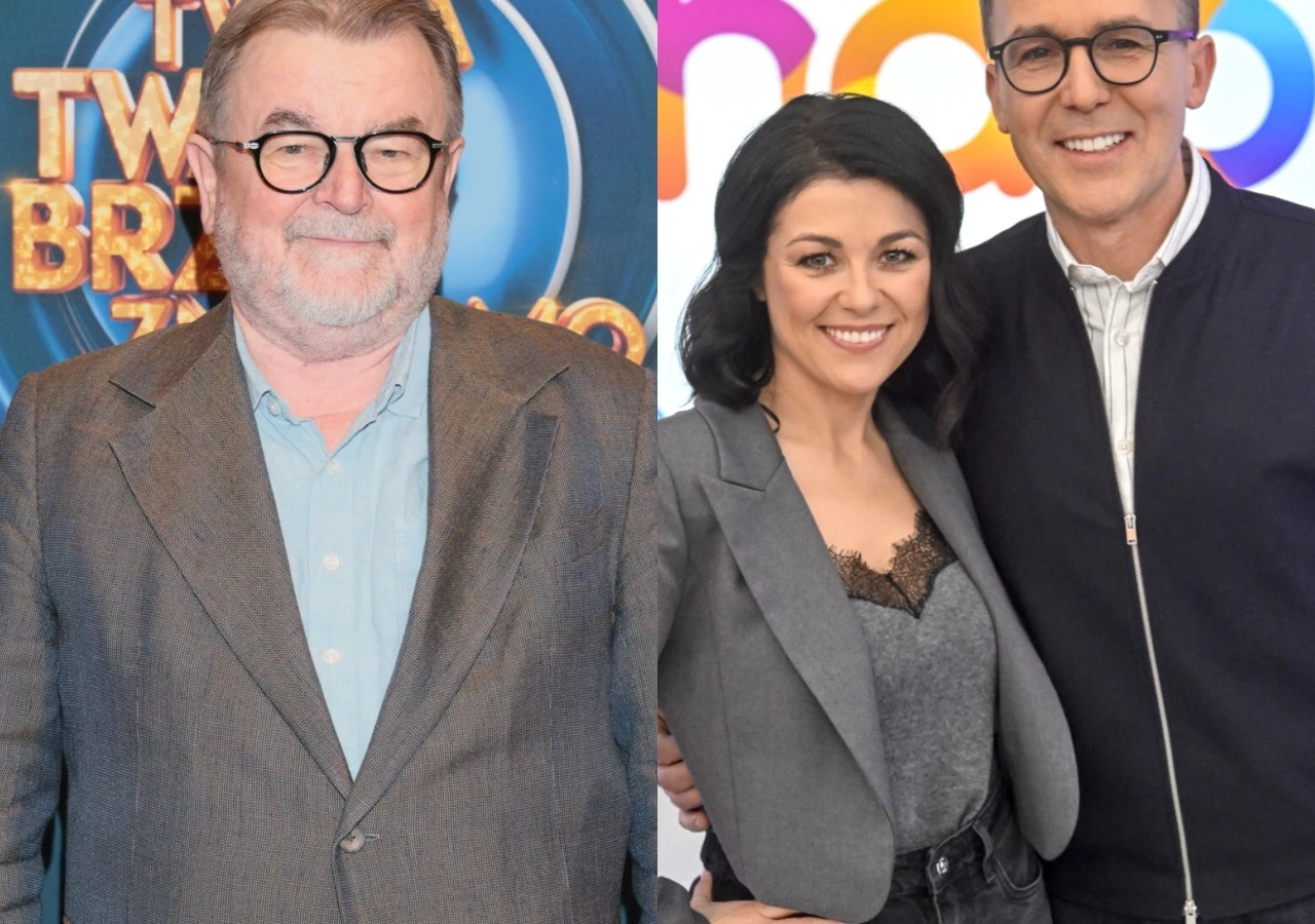 Edward Miszczak, Katarzyna Cichopek i Maciej Kurzajewski Edward Miszczak, Katarzyna Cichopek i Maciej Kurzajewski