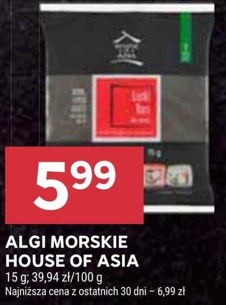 Algi morskie House of Asia