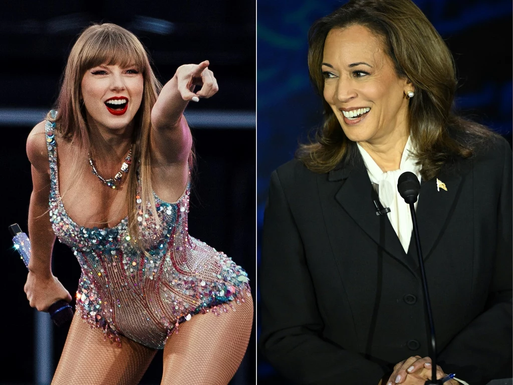 Taylor Swift i Kamala Harris Taylor Swift i Kamala Harris