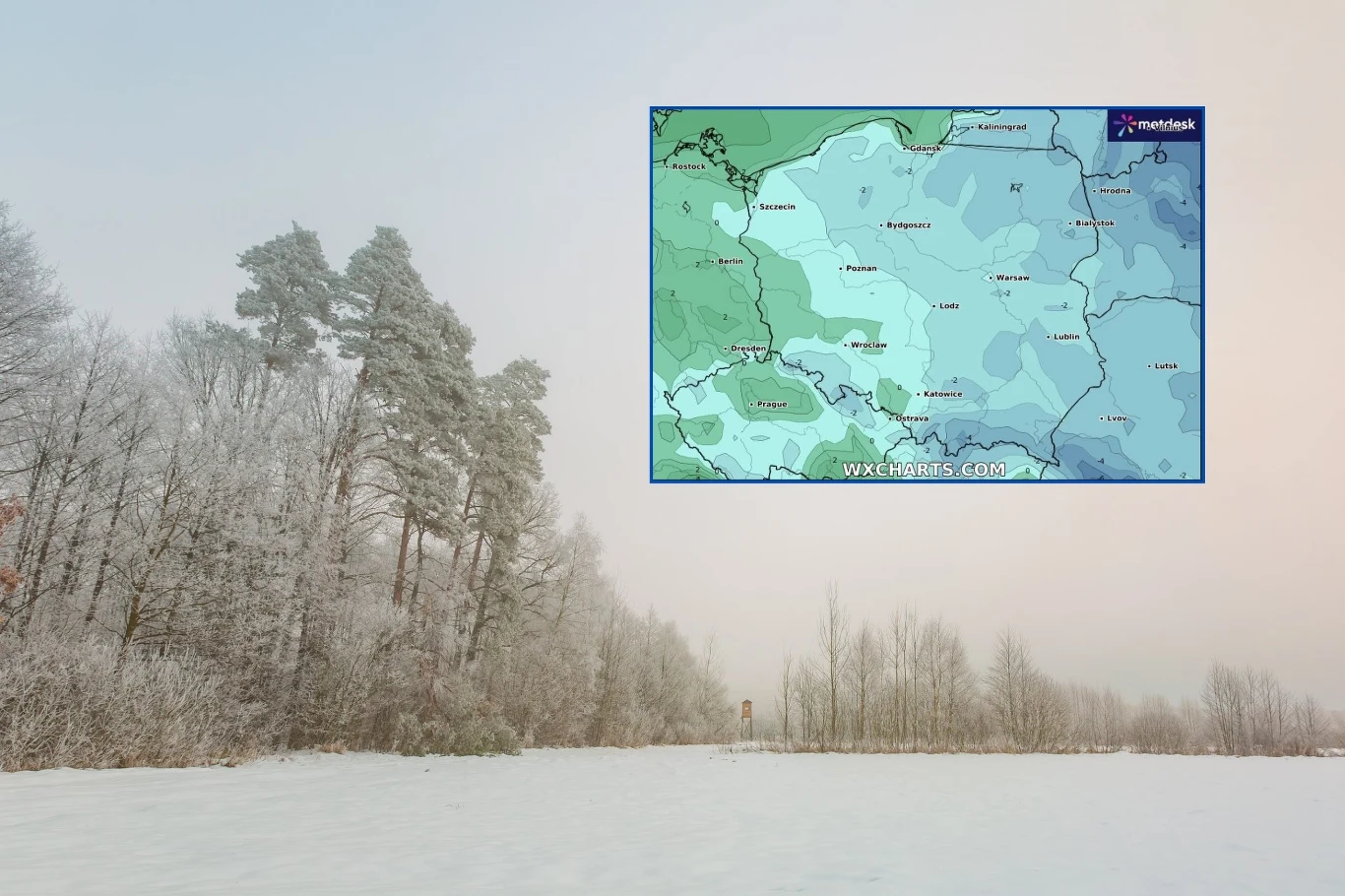 Poniedziałek będzie zimny, a na północnym wschodzie nawet mroźny. Będzie jednak spokojnie i bez żadnych opadów Poniedziałek będzie zimny, a na północnym wschodzie nawet mroźny. Będzie jednak spokojnie i bez żadnych opadów