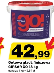 Gładź gipsowa Gipsar