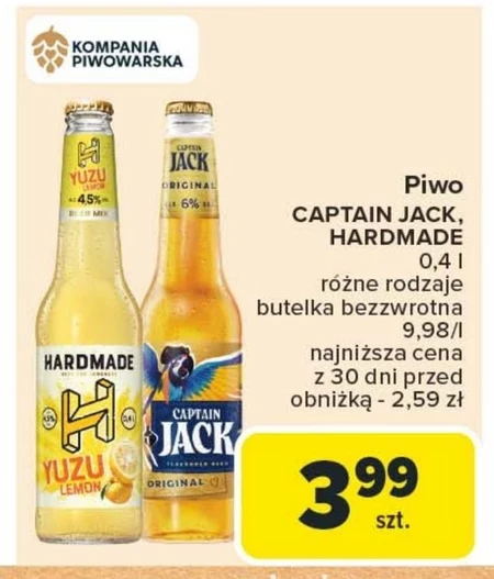 Captain Jack Original Piwo smakowe 400 ml
