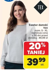 Sweter damski TEX