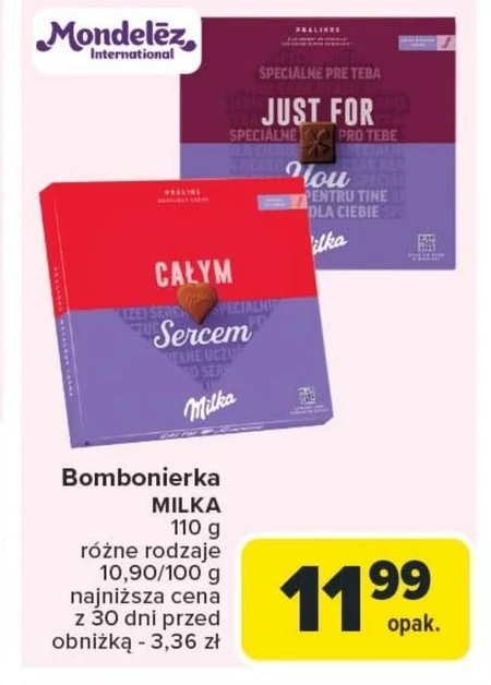 Bombonierka Milka