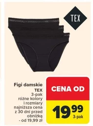 Figi damskie TEX