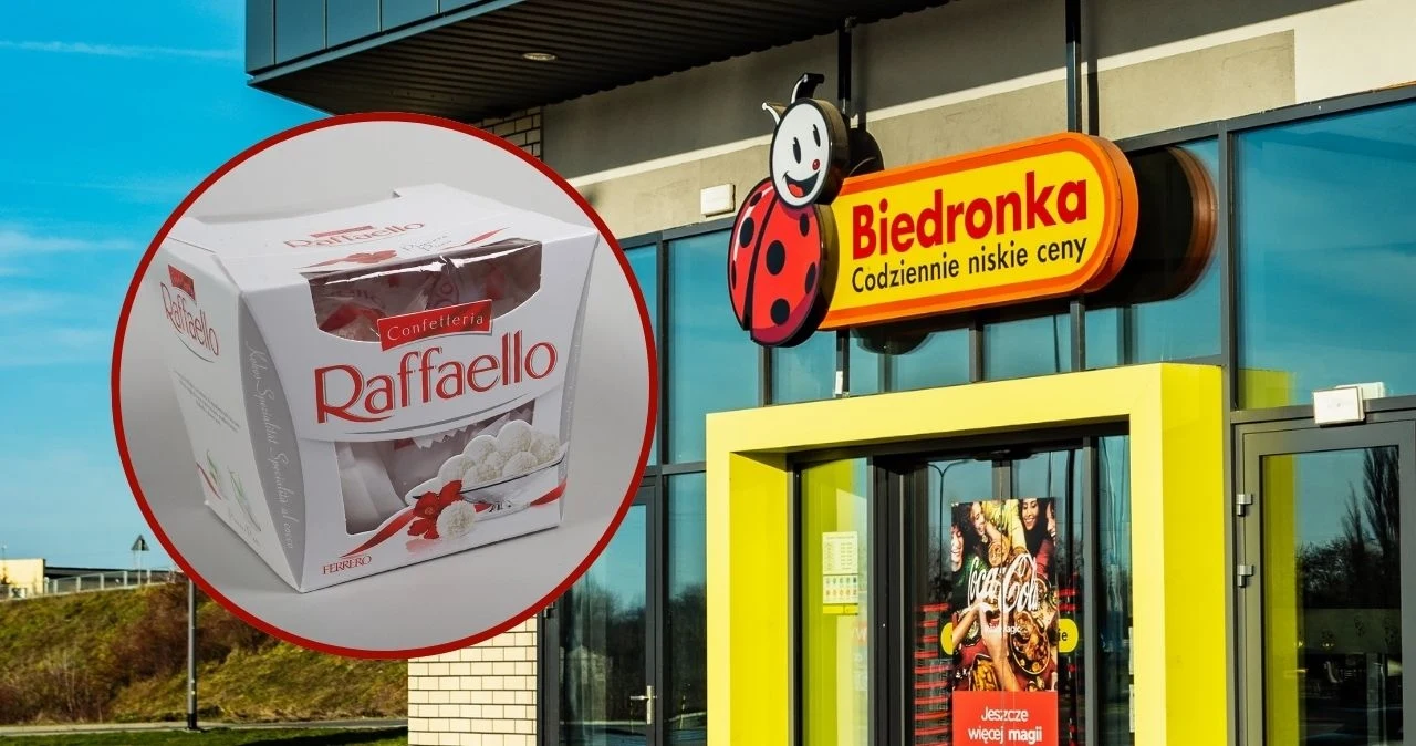 Biedronka oferuje Raffaello za 1 zł! Biedronka oferuje Raffaello za 1 zł!