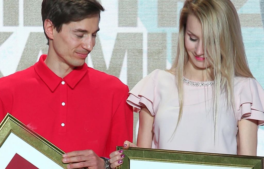 Kamil Stoch i Ewa Bilan-Stoch